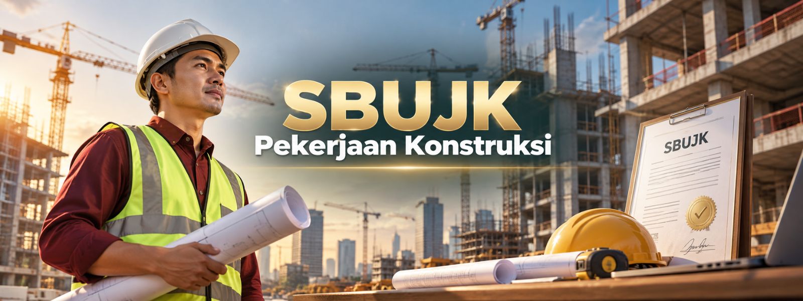 Ilustrasi SBUJK Pekerjaan Konstruksi