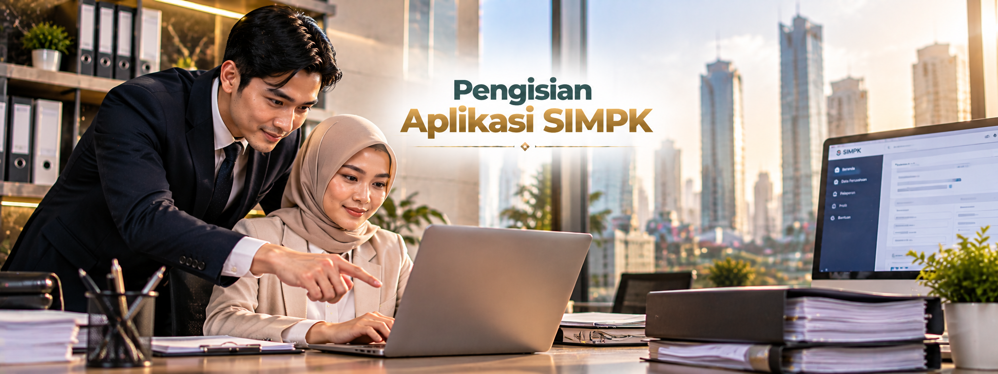 Ilustrasi Pengisian Aplikasi SIMPK